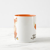 Drôle Que Dit Le Fox Illustration Mug (Centre)