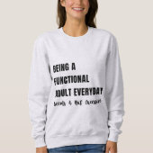 Drôle & Relatable Sweatshirts | Adulte (Devant)