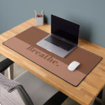 Drôle Respiration minimaliste moderne Neutral<br><div class="desc">Ajoutez un peu de plaisir et de personnalité à votre espace de travail avec ce tapis de bureau amusant! Ce tapis de bureau propose une citation de motivation hilarante qui vous fera sourire à chaque fois que vous le regardez. Que vous travailliez à la maison ou dans un bureau, ce...</div>