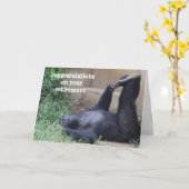 Drôle Retraite, Carte d'exercice Gorilla (Fleur jaune)