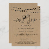 Drôle Retraite Invitation (Devant / Derrière)