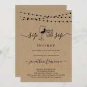 Drôle Retraite Invitation (Devant / Derrière)