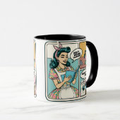 Drôle Retro Café Mug -Gag Mug cadeau (Devant droit)