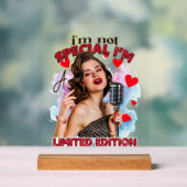 Drôle rétro dame mot art (Neutre)