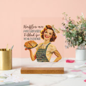 Drôle rétro dame mot art (Mariage)