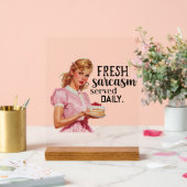 Drôle rétro dame mot art (Mariage)