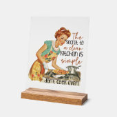 Drôle rétro dame mot art (Angle)