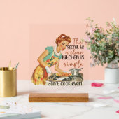 Drôle rétro dame mot art (Mariage)