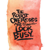 Drôle Robot Overlords Mug