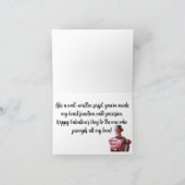 Drôle Robot Thématique Valentines Jour Carte (Intérieur)