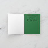 Drôle Rocking autour de la carte d'arbre de Noël (Intérieur)