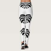 Drôle Rooster Année 2017 Leggings (Dos)