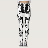 Drôle Rooster Année 2017 Leggings (Devant)