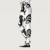 Drôle Rooster Année 2017 Leggings (Gauche)