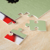 drôle rugby cadeau de vacances jigsaw puzzle (Côté)