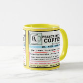 Drôle RX café Mug (Devant droit)