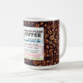 Drôle RX café Mug (Devant droit)