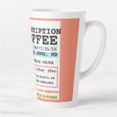 Drôle RX Prescription Café Mug (Droite)