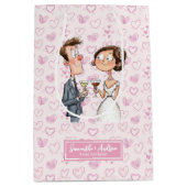 Drôle Sacs cadeau Mariage Quirky Carton personnali (Devant)