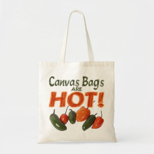 Drôle Sacs en toile sont Hot! avec Hot Chili Peppe
