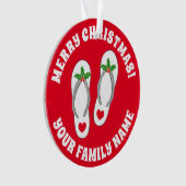 Drôle sandales de plage de feuilles saintes tropic (devant)