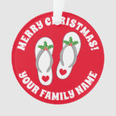 Drôle sandales de plage de feuilles saintes tropic (devant)