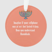 Drôle Sarcastique Hanoukka Chanukah Citation de té (devant)