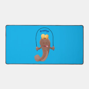 Drôle sauter boudskipper poisson dessin animé