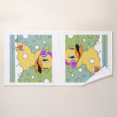Drôle serviette de bain canard (Serviette de bain)