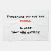 Drôle serviette de cuisine pizza (Horizontal)