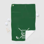 Drôle serviette de golf - WMD Golfer Cadeau (En situation)