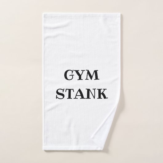 Drôle serviette de gym (Serviette à main)