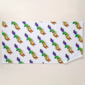 Drôle serviette de plage Birds (Devant)