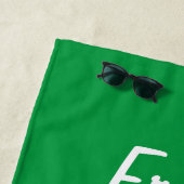 Drôle serviette de plage de golf pour le golfeur l (En situation)