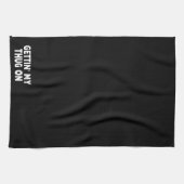 Drôle serviette de salle de sport (Horizontal)