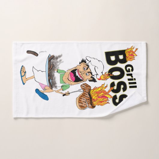 Drôle serviette pour papa (Serviette à main)