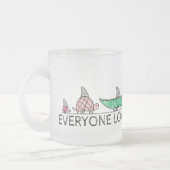 Drôle Shark Week Café Mug (Gauche)