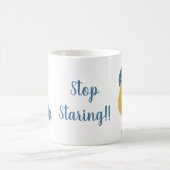 Drôle Shoebill Arrêtez d'étaler la tasse de café (Centre)