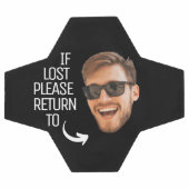 Drôle si perdu Retour au visage du garçon Photo (Plat)