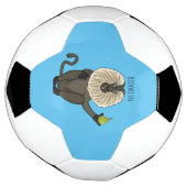 Drôle singe-singe macaque à queue de lion (Tourné)