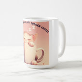 Drôle Sleepy Café Mug - Lundi Humeur (Devant droit)