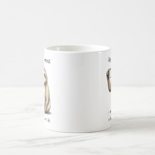 Drôle Sloth Coffee Mug (Centre)