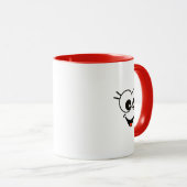 Drôle, Smiley Face Mug (Devant droit)