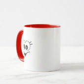 Drôle, Smiley Face Mug (Devant gauche)