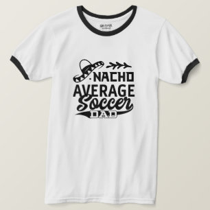 Drôle Soccer Papa T-Shirt Nacho Moyenne Soccer Pap