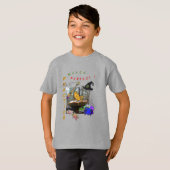 Drôle Sorcière Toad Cartoon Humour Cust. T-shirt (Devant entier)