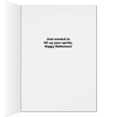 Drôle Squelette d'Halloween avec Boo Crew Weights (Intérieur (Droit))