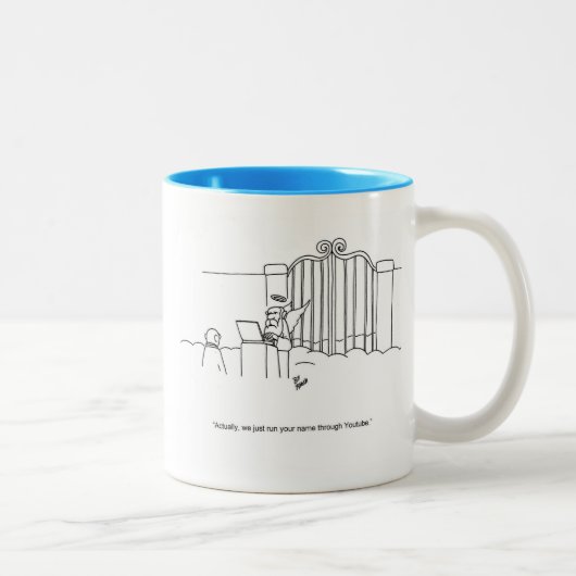 Drôle St. Peter YouTube Mug (Droit)