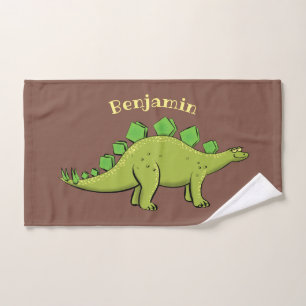 Drôle stegosaurus dinosaure dessin animé