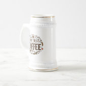 Drôle Stein Mug pour les amateurs de café (Devant gauche)